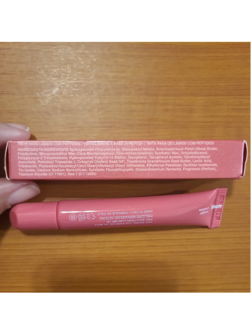 Rhode Sugar Cookie Peptide Lip Tint Limited Edition RARE New In Box